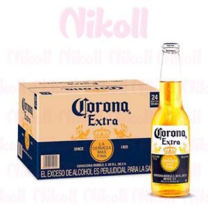 CORONA 355ML X 24 UNIDADES - Bebidas Alcohólicas - Distribuidora Nikoll