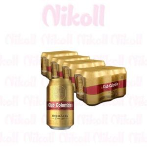 CLUB COLOMBIA DORADA 330ML X 24 - Bebidas Alcohólicas - Distribuidora Nikoll