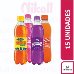 POSTOBON 4OOML SURTIDA X 15 - Bebidas Hidratantes - Distribuidora Nikoll