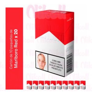 MARLBORO ROJO CARTON X 20 MEDIOS - Cigarrillos - Distribuidora Nikoll