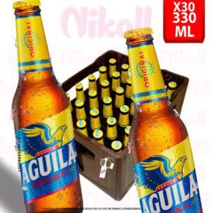 AGUILA 330 BOTELLA CANASTA X 30 UNIDADES - Bebidas Alcohólicas - Distribuidora Nikoll