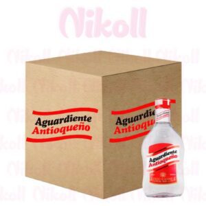 AGUARDIENTE ANTIOQUEÑO ROJO 750ML X 20 UNIDADES - Bebidas alcohólicas - Distribuidora Nikol