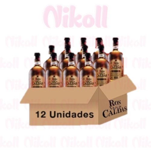 RON VIEJO DE CALDAS 750ML X 12 - Bebidas alcohólicas - Distribuidora Nikoll