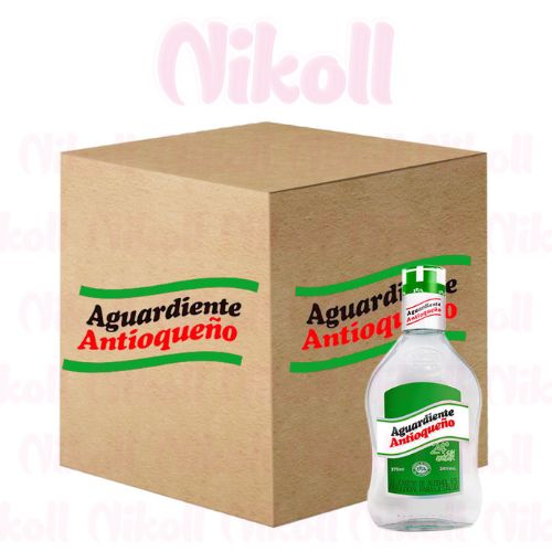 ANTIOQUEÑO VERDE 375ML CAJA X 30 UNIDADES - Bebidas alcohólicas - Distribuidora Nikoll