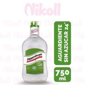 ANTIOQUEÑO VERDE 750ML X 20 UNIDADES - Bebidas alcohólicas - Distribuidora Nikol