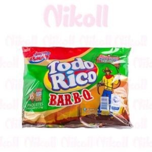 TODORICO BBQ 45 GR PAQUETE X 8 UNIDADES - Snack y Dulces - Distribuidora Nikoll