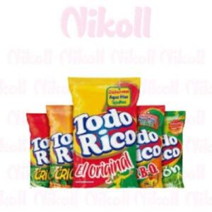 TODO RICO 45GR SURTIDO NAT/BBQ X 8 UNIDADES - Snack y Dulces - Distribuidora Nikoll