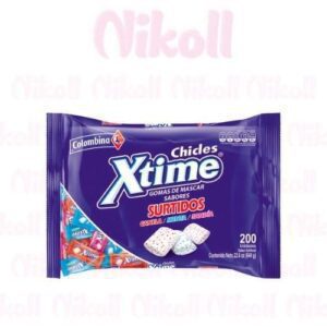 XTIME SURTIDO X 100 UNIDADES - Snack y Dulces - Distribuidora Nikoll