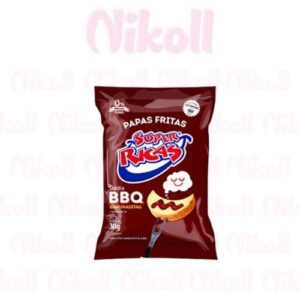 PAPAS SUPERICAS BBQ 30G X6 UNIDADES -Snack y Dulces - Distribuidora Nikoll