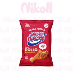 PAPAS SUPERICAS POLLO 30G X 6 UNIDADES - Snack y Dulces - Distribuidora Nikoll