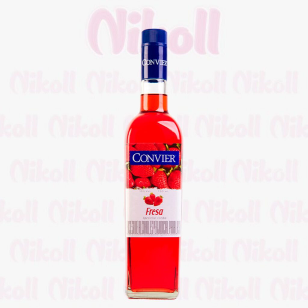 CONVIER FRESA BOTELLA 750ML - Distribuidora y Cigarrería Nikoll