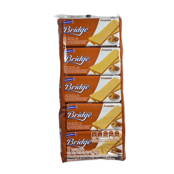 GALLETA BRIDGE AREQUIPE PAQUETE X 10 UNIDADES