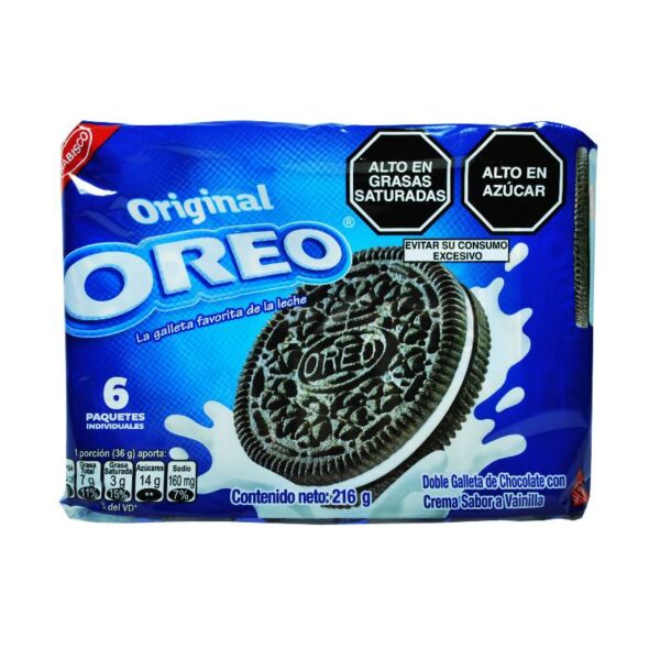 GALLETA OREO DE 4 PAQUETE X12