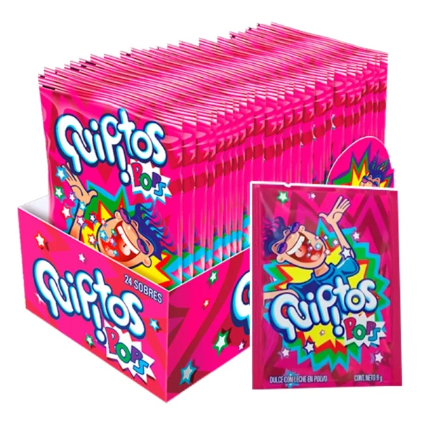 QUIPITOS POPS CAJA X24 UNIDADES