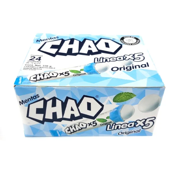 CHAO MENTA LINEA CAJA 24 UNIDADES
