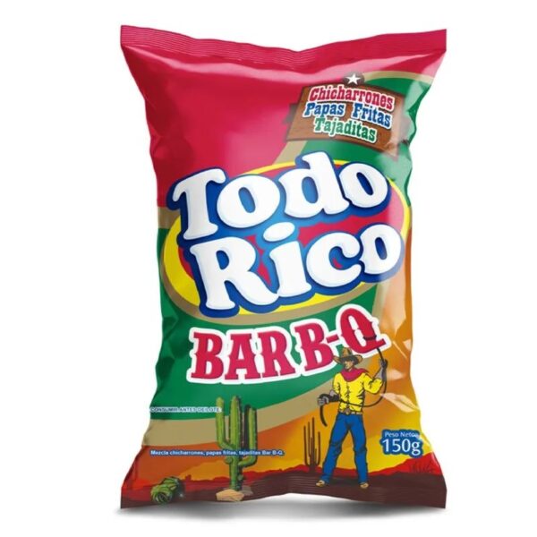 TODO RICO BBQ FAMILIAR x 150 Gramos