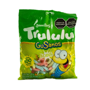 TRULULU GUSANOS ACIDOS X100 UNIDADES
