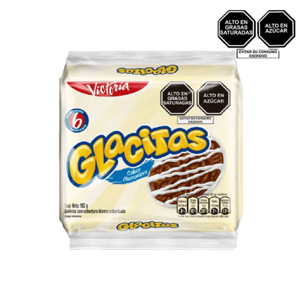 GALLETAS GLACITAS CHOCONIEVE X6 UNIDADES