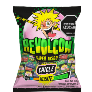 REVOLCON CHICLE ACIDO X50 UNIDADES