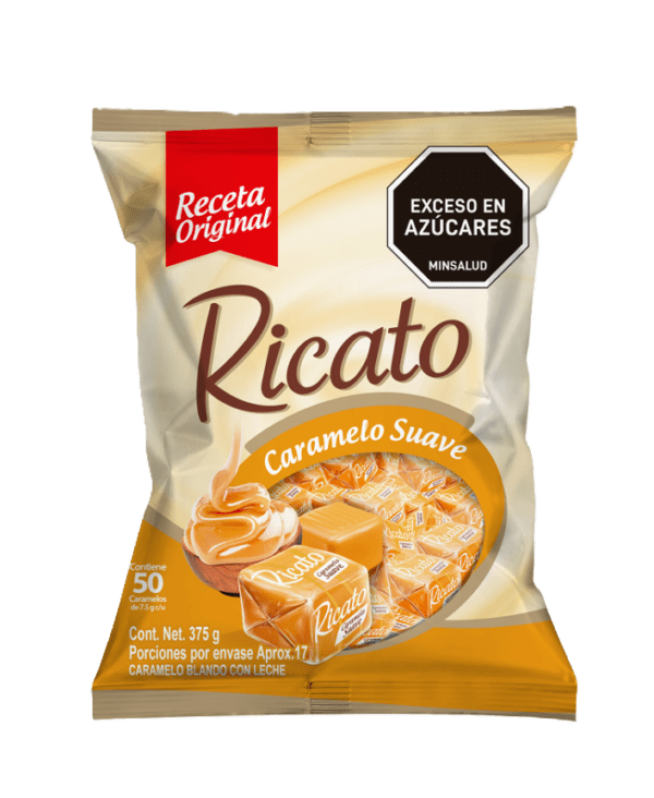 RICATO CARAMELO X50 UNIDADES