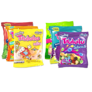 TRULULU GOMAS 70G SABORES SURTIDOS X12 UNIDADES