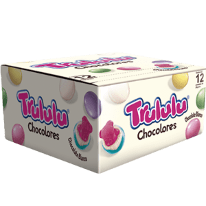 TRULULU CHOCOLORES BLANCO X12 UNIDADES