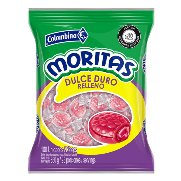 MORITAS DULCE DURO X100 UNIDADES