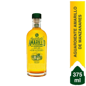 AGUARDIENTE AMARILLO DE MANZANARES 375 ML